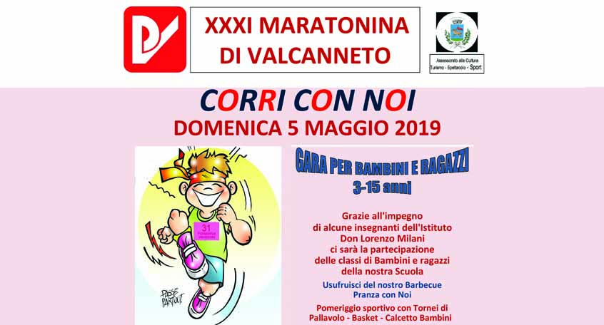 maratonina 2019 valcanneto